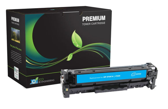 Extended Yield Cyan Toner Cartridge for HP CF381A (HP 312A)